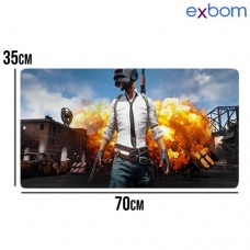 Mouse Pad Gamer Extra Grande 700x350x3mm MP-7035C30 Exbom - Pubg Explosion